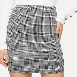 NWOT Plaid Skirt